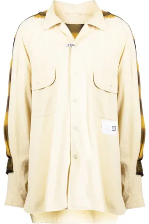 Maison Mihara Yasuhiro Chemise Back Covered en coton