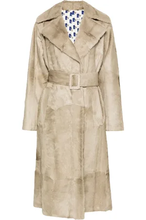 Burberry Trench à effet brossé