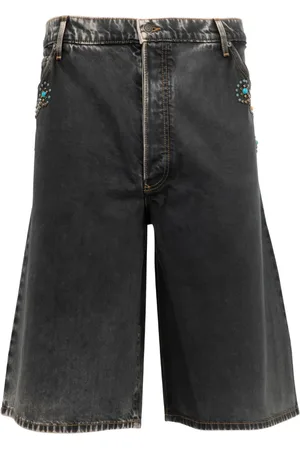 Cout de la Liberte Short ample Zander Embellished en sergé