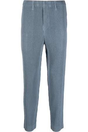 Issey Miyake Pantalon Kersey Pleats
