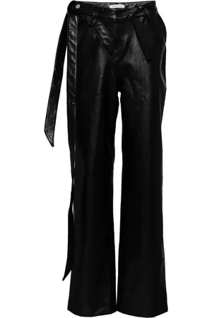 JUNTAE KIM Pantalon à taille asymétrique