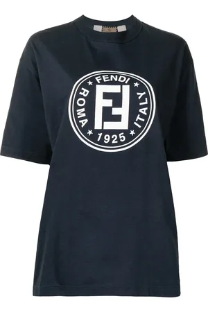 Fendi T-shirt à logo imprimé