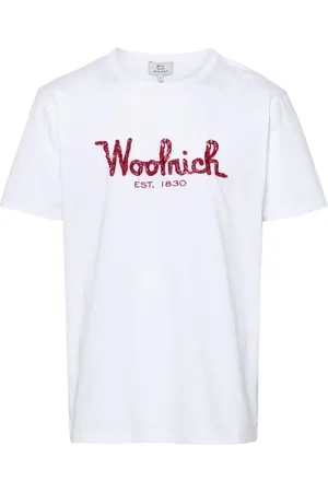Woolrich T-shirt en coton à logo brodé