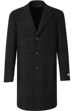 CANALI Manteau à carreaux
