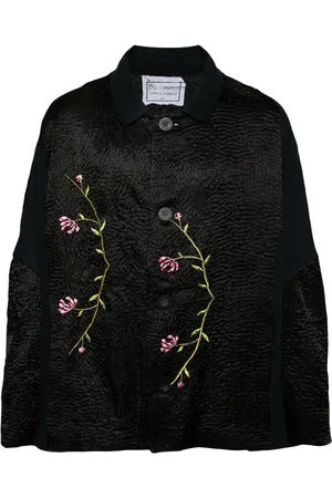 BY WALID Manteau à broderies