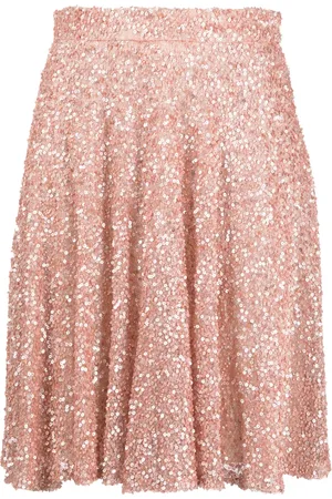 GEMY MAALOUF Minijupe ornée de sequins à taille haute