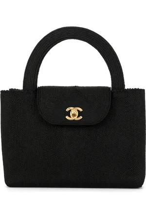 CHANEL Sac cabas à logo