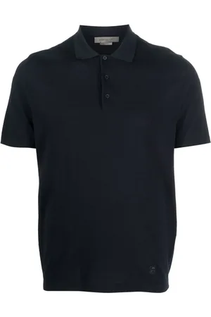 corneliani Polo en coton à manches courtes