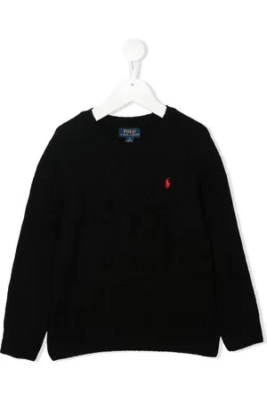 Ralph Lauren Pull Polo Pony en maille torsadée