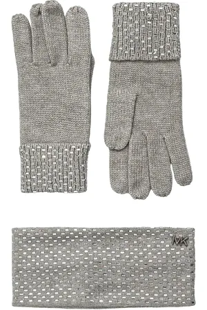 Michael Kors Ensemble bandeau-gants à détails de clous