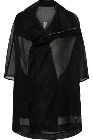 Rick Owens Veste à effet de transparence