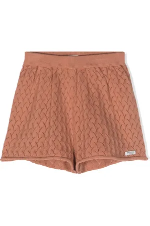 Donsje Short Canae en maille ajourée