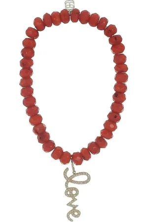 Sydney Evan Bracelet Love Script en 14ct pavé de diamants