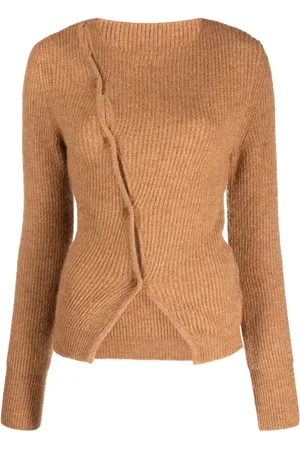 Jacquemus Cardigan Le Maille Pau à design asymétrique