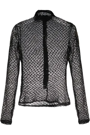 Atu Body Couture Haut transparent en maille ajourée