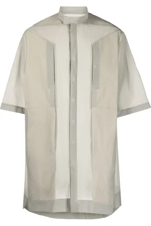 Rick Owens Chemise à effet de transparence
