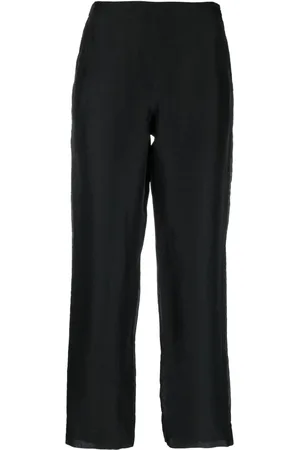 Giorgio Armani Pantalon en soie à coupe ample (années 2000)
