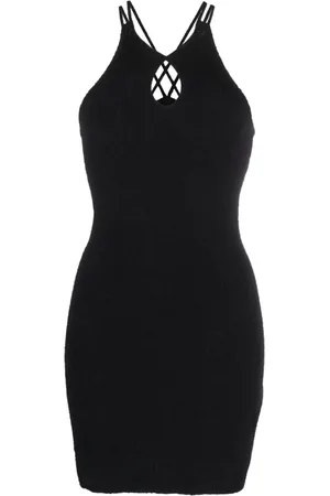 IRO Robe en maille à dos-nu