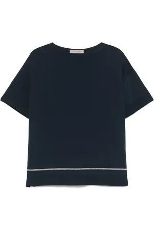 D.EXTERIOR T-shirt à détails de perles