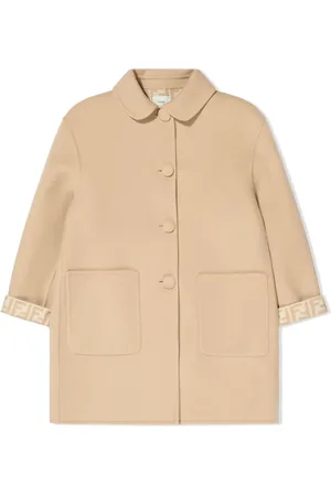 Fendi Manteau à doublure monogrammée