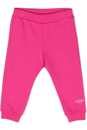 Fendi Pantalon de jogging à logo embossé