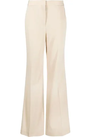 Stella McCartney Pantalon de tailleur en laine stretch