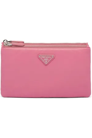 Prada Pochette à plaque logo
