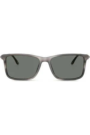 Giorgio Armani Lunettes de soleil à rayures