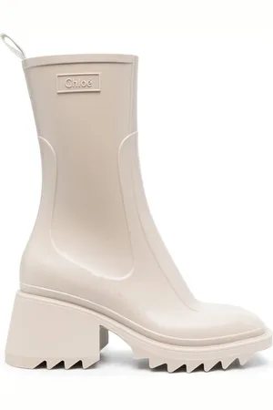 Chloé Bottes à logo en relief 70 mm