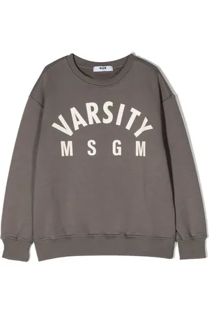 Msgm Sweat en coton à logo imprimé