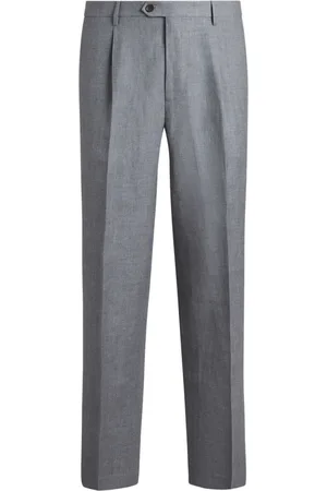 Etro Pantalon de costume en laine