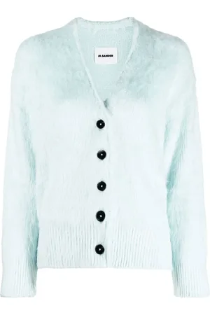 Jil Sander Cardigan texturé à col v