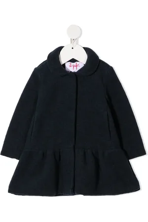 Il gufo Manteau à ourlet volanté