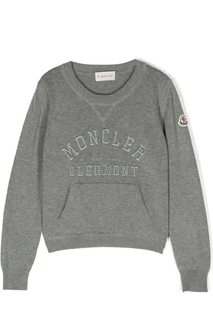 Moncler Pull à logo brodé