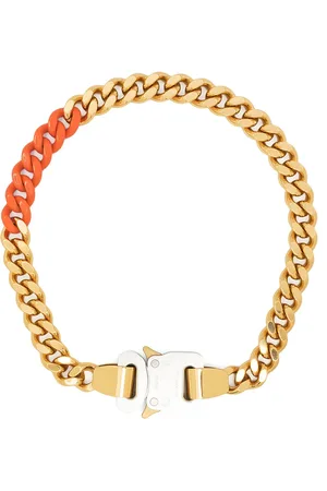 1017 ALYX 9SM Collier en maille gourmette à fermoir clip