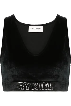 Sonia by Sonia Rykiel Brassière en velours à col v