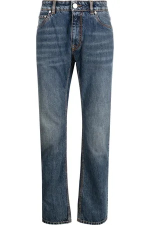 Etro Jean slim à motif Pegaso