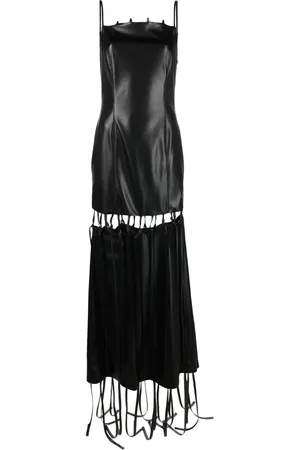 Nanushka Robe longue Clary à découpes