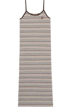 Chocoolate Robe mi-longue à rayures