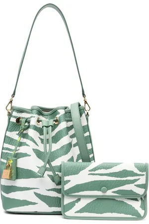 MCM Sac seau à imprimé tigre