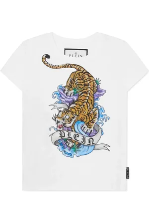 Philipp Plein T-shirt Tattoo en coton