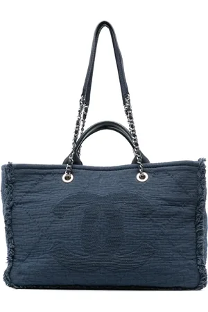 CHANEL Sac à main Deauville Jeans