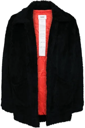 DOUBLET Veste en fourrure artificielle peinte à la main