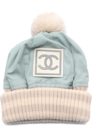 CHANEL Bonnet à patch logo CC (1986-1988)