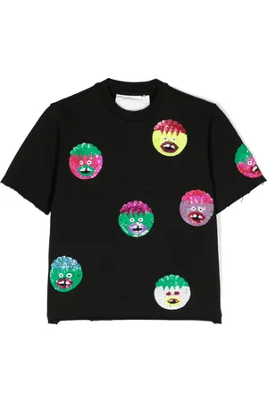 CAROLINE BOSMANS T-shirt à sequins