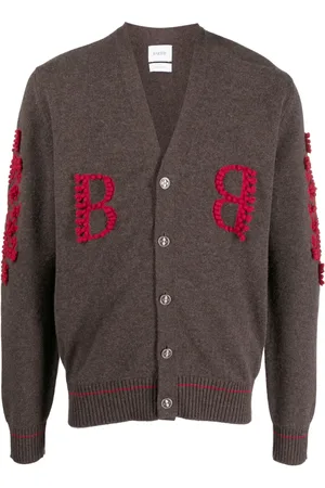 Barrie Cardigan en cachemire à bordure brodée