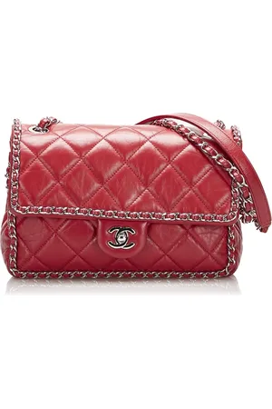 CHANEL Sac porté épaule Running Chain Flap