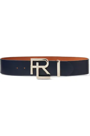 Ralph Lauren Ceinture en cuir à boucle logo
