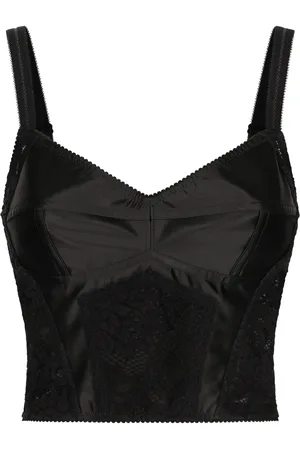 Dolce & Gabbana Haut bustier à design de corset