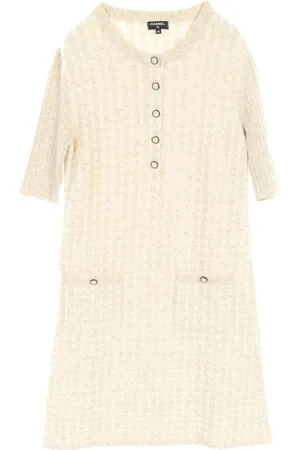 CHANEL Robe en tweed (1986-1988)